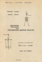 Sisteme tehnice transmisii surub piulita