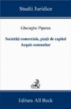 Societati comerciale piata capital Acquis