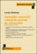 Societatile comerciale Adunarile generale ale