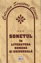 Sonetul literatura romana universala