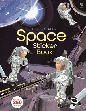 Space sticker book