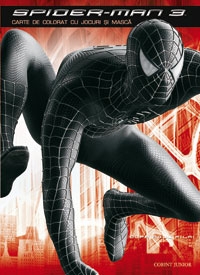 SPIDER-MAN 3 CARTE DE COLORAT CU JOCURI SI MASCA