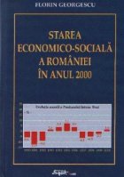 Starea economico sociala Romaniei anul