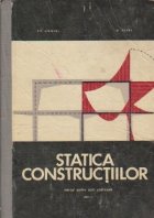 Statica constructiilor Manual pentru scoli