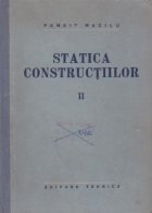 Statica constructiilor Volumul lea Sisteme