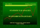 Statistica si analiza economico-financiara