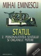 Statul.Personalitatea statului si organele puterii