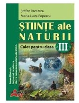 Stiinte ale naturii - Caiet pentru clasa a III-a