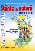 Stiinte ale naturii - Manual pentru clasa a III-a