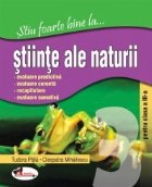 Stiu foarte bine la ... Stiinte ale naturii, clasa a III-a