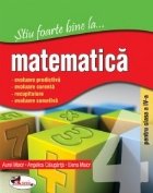 Stiu foarte bine matematica clasa