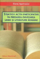 Strategii activ participative predarea invatarea