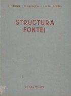 Structura fontei (traducere din limba rusa)