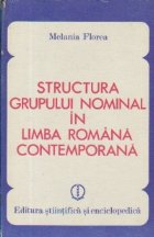 Structura grupului nominal limba romana