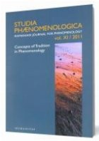 Studia Phaenomenologica vol XI/2011