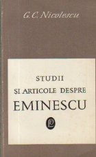 Studii articole despre Eminescu