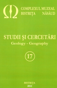 Studii si cercetari GEOLOGY - GEOGRAPHY (numarul 17)