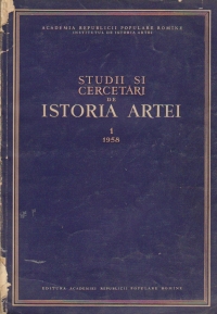 Studii si cercetari de istoria artei, 1, 1958