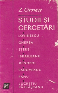 Studii si cercetari