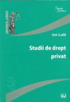 Studii de drept privat