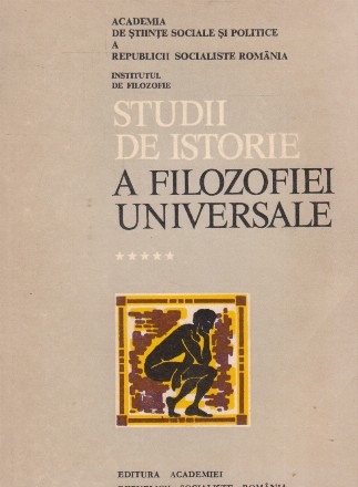 Studii de istorie a filozofiei universale, V