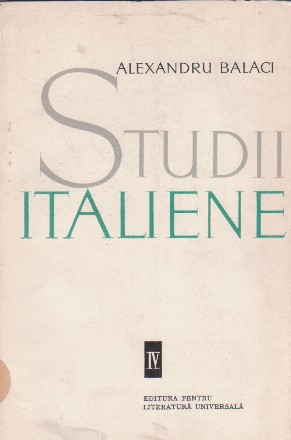 Studii italiene, IV