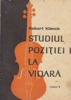 Studiul pozitiei vioara Caietul