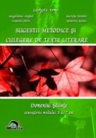 SUGESTII METODICE CULEGERE TEXTE LITERARE