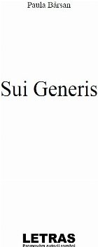 Sui generis