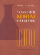 Szervetlen Kemiai Kiserletek (Lucrari practice