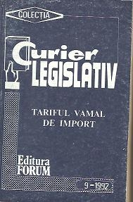 Tariful vamal de import - Index alfabetic