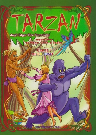 Tarzan. Carte de colorat