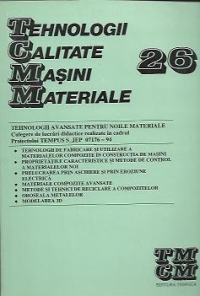 TCMM 26 - Tehnologii avansate pentru noile materiale