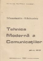 Tehnica Moderna Comunicatiilor Pentru uzul