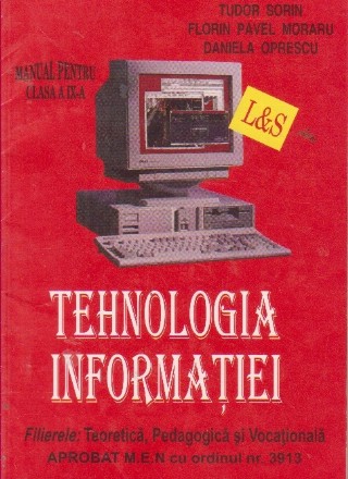 Tehnologia informatiei, Manual pentru clasa a IX-a