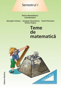 Teme de matematica - clasa a VIII-a, semestrul 1