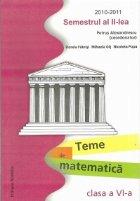 Teme matematica (clasa semestrul lea