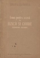 Teme pentru acasa la fizica si chimie - Indrumari metodice