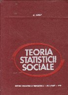 Teoria statisticii sociale