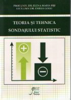 Teoria Tehnica Sondajului Statistic