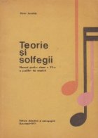 Teorie si solfegii. Manual pentru clasa a VII-a a scolilor de muzica