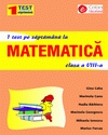 1 test pe saptamana la matematica, clasa a VIII-a