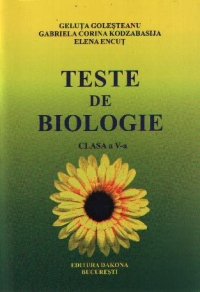 Teste de biologie (clasa a V-a)