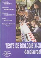 Teste de biologie, XI-XII - Bacalaureat