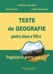 Teste de geografie pentru clasa a VIII-a