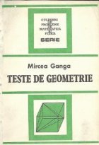 Teste de Geometrie