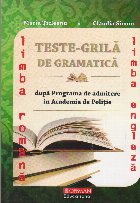 Teste-grila de gramatica dupa programa de admitere in Academia de Politie