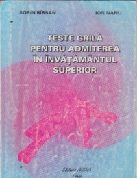 Teste grila de matematica pentru admiterea in invatamantul superior