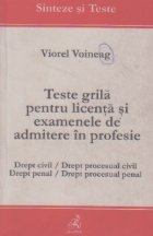 Teste grila pentru licenta examenele