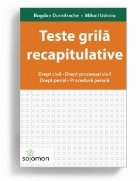 Teste grila recapitulative Drept civil